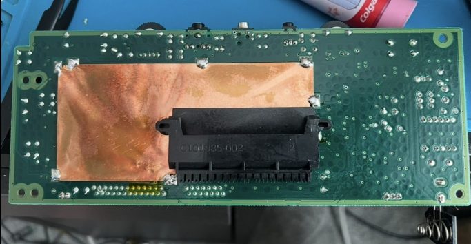 Sega Game Gear Back Copper Shielding